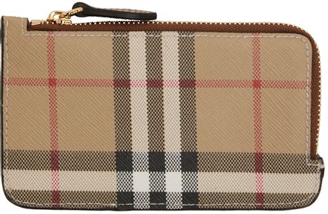 burberry zip card holder|Burberry card holder clearance.